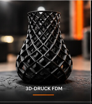 Beispielbild eines FDM-3D-Druckers